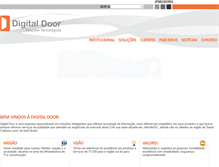 Tablet Screenshot of digitaldoor.com.br